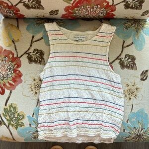 Madewell summer multi colored tank